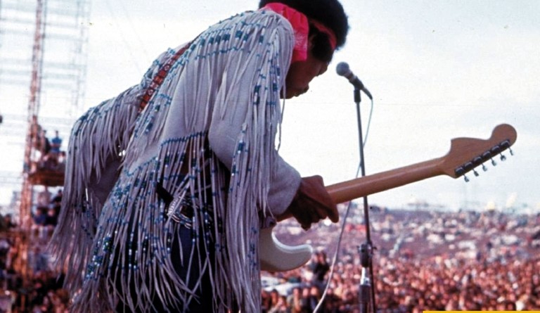 Jimi Hendrix a Woodstock, 1969